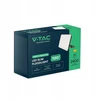 V-TAC LED prožektorius FLUXI M 20W 2400lm 4000K IP65 juodas 23852-5