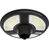 10W sodo šviestuvas V-TAC su judesio davikliu, 4000K, IP65, su 24W saulės baterija, juodas. Valdomas RF, su laikmačiu. Reikalinga atrama LED35010.