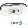 V-tac 60W SLIM maitinimo šaltinis, 12V, plastikiniu korpusu, IP67
