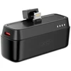 XO power bank mini PR244 20W 5000 mAh su Lightning jungtimi juodos spalvos