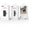 XO power bank mini PR244 20W 5000 mAh su Lightning jungtimi juodos spalvos