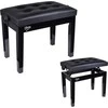 V-TONE ŁAWA 1 BK - reguliuojamo aukščio pianino suolas, juodas