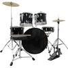 Akustinių būgnų komplektas V-TONE VD KIT PRO, Juodos spalvos