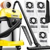 Sauso-drėgno valymo siurblys Karcher WD 3 S V-17/4/20 + 4 FB