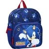 Vadobag kuprinė Sonic – kuprinėlė į darželį vaikams su kišenėle vandens buteliukui