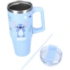 Gertuvė Vadobag Termo puodelis Lilo i Stitch 900 ml ze słomką i laikikliu