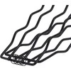 Vaggan Grilio grotelės dešrelėms metalinas juoda nepridegantis 52x8,5 cm