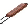 Vaggan Grilio grotelės dešrelėms metalinas juoda nepridegantis 52x8,5 cm