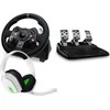 Komplektas: žaidimų vairas Logitech G920 + Ausinės ASTRO A10 Baltas (Skirta XBOX ir PC) 991-000487