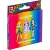 Rainbow High vaško kreidelės Astra, 12 spalvų vaikams