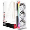 Vaizdo plokštė XFX „Mercury AMD Radeon RX 9070XT OC Baltas Magnetic Air Edition“ su RGB 16 GB GDDR6, HDMI 3xDP, AMD RDNA 4
