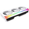 Vaizdo plokštė XFX „Mercury AMD Radeon RX 9070XT OC Baltas Magnetic Air Edition“ su RGB 16 GB GDDR6, HDMI 3xDP, AMD RDNA 4
