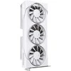 Vaizdo plokštė XFX Radeon RX 9060 XT Swift Baltas trijų ventiliatorių 16GB OC