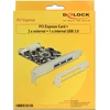 Delock PCI Express kortelė > 3 x išorinis + 1 x vidinis USB 3.0 tipo A lizdas