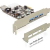 Delock PCI Express kortelė > 3 x išorinis + 1 x vidinis USB 3.0 tipo A lizdas