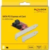 Valdiklis Delock PCIe 3.0 x4 – 6x SATA III (89042)