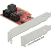 Valdiklis Delock PCIe 3.0 x4 – 6x SATA III (89042)