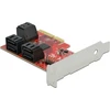 Valdiklis Delock PCIe 3.0 x4 – 6x SATA III (89042)