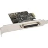 Valdiklis InLine PCIE x1 - lygiagretus LPT prievadas + 2x RS- 232 (76624C)
