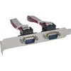 Valdiklis InLine PCIE x1 - lygiagretus LPT prievadas + 2x RS- 232 (76624C)