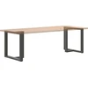 Valgomojo stalo kojelės, T formos, 2 vnt., 70x35x(72-73) cm