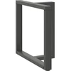 Valgomojo stalo kojelės, T formos, 2 vnt., 80x35x(72-73) cm