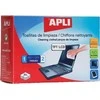 Valiklis Apli sudrėkintos ir sausos servetėlės LCD / TFT 100 vnt (AP11828) valymui