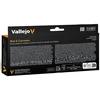 Vallejo 70.262 – Modelio spalva – Efektai – Rūdys ir korozija (8 x 18 ml)