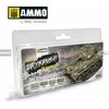 Vallejo Ammo: DIO sausų šepetėlių dažai – žalių spalvų rinkinys