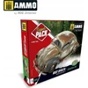 AMMO by MIG Jimenez AMMO MIG rūdžių efektų sendinimo rinkinys Super Pack 7805