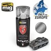 AMMO by MIG Jimenez TITANS HOBBY akrilinis purškiamas gruntas Gun Metal 400 ml greitai džiūstantis