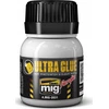 AMMO by MIG Jimenez AMMO MIG Ultra Glue akriliniai klijai skaidrioms ir PE detalėms, 40 ml