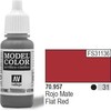 Vallejo Farba Nr31 Flat Raudona Matt 17ml - 70957