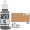 Vallejo Farba Nr36 Raudona rusvai gelsvas Matt 17ml - 70804