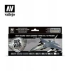 Vallejo Vallejo: 71.156 - Model Air - Air War - USAF spalvos „Pilkos schemos“ nuo 70-ųjų iki šių dienų (8x18 ml)