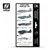 Vallejo Vallejo: 71.157 - Model Air - Air War - US Navy &amp; USMC Colors 1940-1945 (8x18 ml)