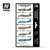 Vallejo Vallejo: 71.163 – Model Air – Air War – RAF spalvos – Dykumos schema ir M.T.O. 1940–1945 (8x18 ml)