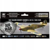Vallejo Vallejo: 71.163 – Model Air – Air War – RAF spalvos – Dykumos schema ir M.T.O. 1940–1945 (8x18 ml)