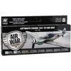 Vallejo Vallejo: 71.166 - Model Air - Air War - Liuftvafės spalvos - 1941 m. iki karo pabaigos (8x18 ml)