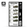 Vallejo Vallejo: 71.202 – Model Air – AFV – MERDC maskuojamosios spalvos (8x18 ml)