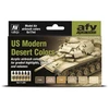Vallejo Vallejo: 71.209 - Model Air - AFV - JAV modernios dykumos spalvos (6x18 ml)