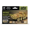 Vallejo Vallejo: 71.212 – Model Air – AFV – MERDC dykumos spalvos (6x18 ml)