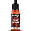 Vallejo Vallejo: 72.009 – Žaidimo spalva – karšta oranžinė (18 ml)