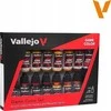 Vallejo - Game Color Leather &amp; Metal 16 spalvų rinkinys