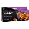 Vallejo: 72.196 – Žaidimo spalva – Ugniniai drakonai (8x18 ml)