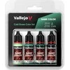 Vallejo : 72.383 - Game Color - Šaltos žalios spalvos rinkinys 4 x (18 ml)