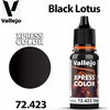 Vallejo Vallejo: 72.423 – Xpress Color – Juodas Lotus (18 ml)