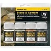 Vallejo: 73.192 - Pigmentų rinkinys - Akmuo ir cementas (4 x 35 ml)