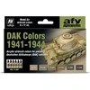 Vallejo Vallejo: AFV – DAK spalvos 1941-1944 6x17