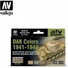 Vallejo Vallejo: AFV – DAK spalvos 1941-1944 6x17